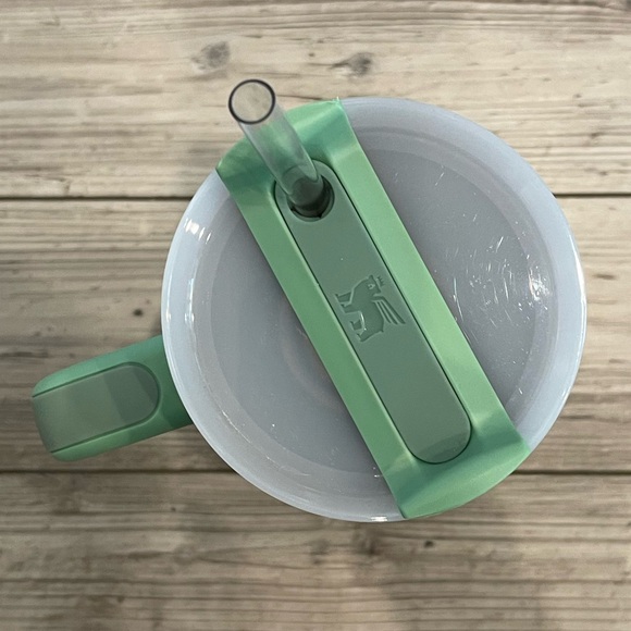 Stanley Green Insulated Water Bottle with Handle - Picture 3 of 5